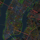 Sound maps of New York (Images by Chatty Maps)